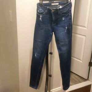 Straight leg jeans